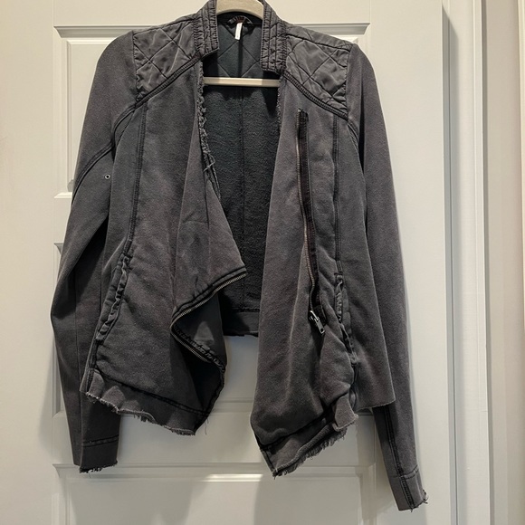 Free people shrunken motto jacket - Picture 2 of 5